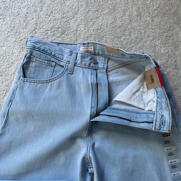NWT Levi's Cinch Baggy High Rise Women's Jeans Size 28/31 - Picture 3 of 12